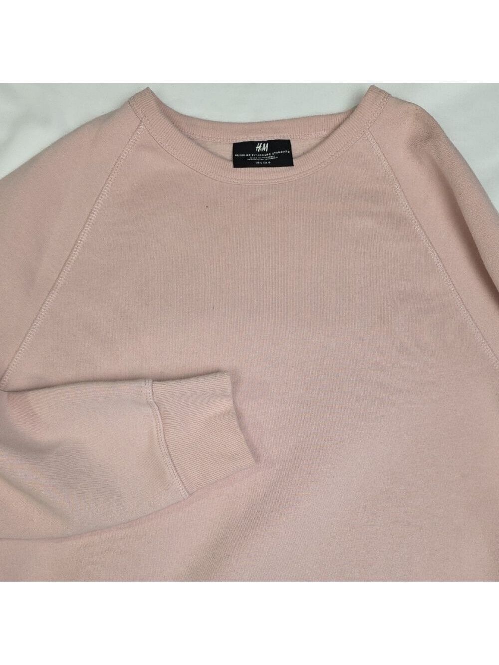 H&M  Soft Pink Crewneck Sweater Used